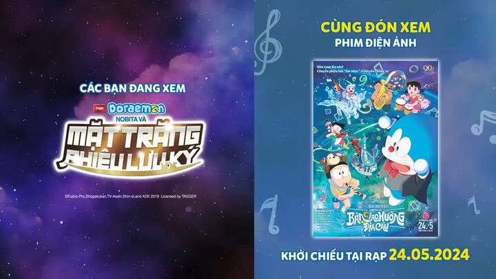 Doraemon Nobita và mặt trăng phiêu lưu ký movie