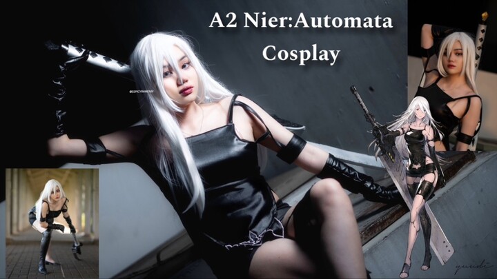 Cosplay A2 Nier:Automata 🖤 | #JPOPENT #BestOfBest
