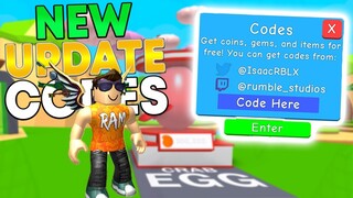 *NEW* UPDATE 21 CODES FOR ROBLOX BUBBLE GUM SIMULATOR