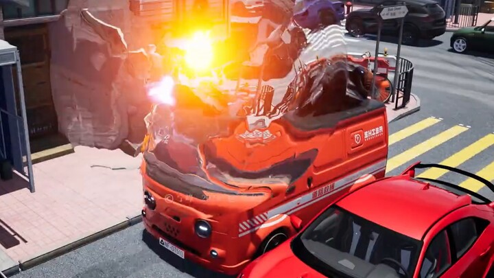 Avoid the traffic jam, there are big seats!!! [Outrageous animation "Chai Lai Le"]