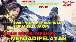 Tuan Muda di Paksa menjadi PELAYAN - The Legend of Sword Domain Episode 01 Sub Indo