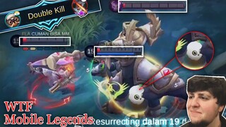 WTF Mobile Legends Funny Moments | 300 IQ Diggie and CHOU COOL SAVAGE! Lucu