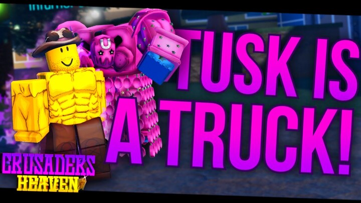 Tusk Act 4 Is A Literal TRUCK In This Roblox JoJo Game..