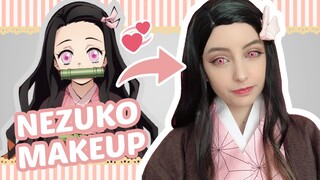 Makeup Cosplay per Nezuko Kamado (Demon Slayer / Kimetsu No Yaiba) ☆ Esther Lipofago