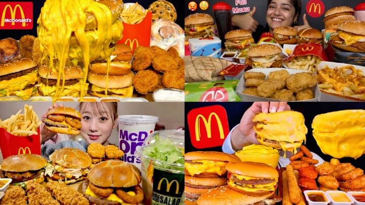 MCDONALD’S ASMR MUKBANG COMPILATION | ULTIMATE FAST FOOD FEAST