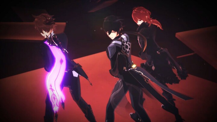 【MMD Genshin Impact】DDD (Childe/Zhongli/Diluc)