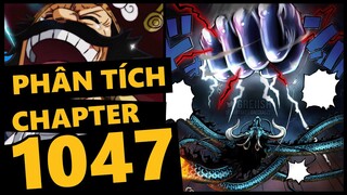 Kaido sắp bị đánh bại, đảo Oni sẽ bị Luffy đấm vỡ, Râu Đen tấn công đảo Bánh?? Chapter 1047