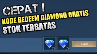 CEPAT, STOK TERBATAS !! KODE REDEEM DIAMOND GRATIS !