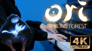 【4K】奥日与黑暗森林 太治愈了，谁听谁流泪系列 - 主题音乐串烧[钢琴版]