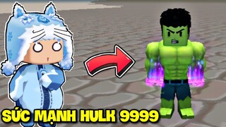 MINI GAME: MEOWPEO SỞ HỮU SỨC MẠNH CỦA HULK TRONG WWE SCHOOL SIMULATOR GARENA BLOCKMAN GO