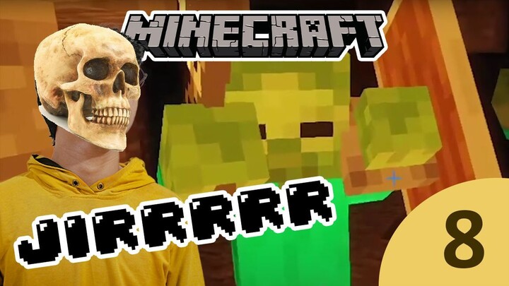 ZOMBIE NYA 100 IQ JIR !!! - Minecraft survival series #08