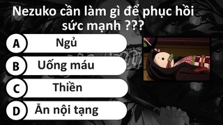 Bạn hiểu Nezuko đến mức nào | Sự thật về Nezuko trong Kimetsu Yaiba