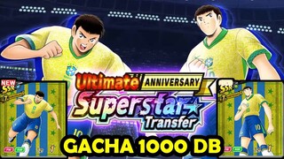 NYARIS ZONK LAGI !! GACHA 1000 DB SUPERSTAR Transfer RIVAUL & ROBERTO - Captain Tsubasa Dream Team