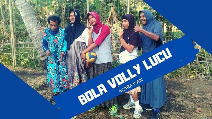 BOLA VOLI LUCU PAKAI DASTER