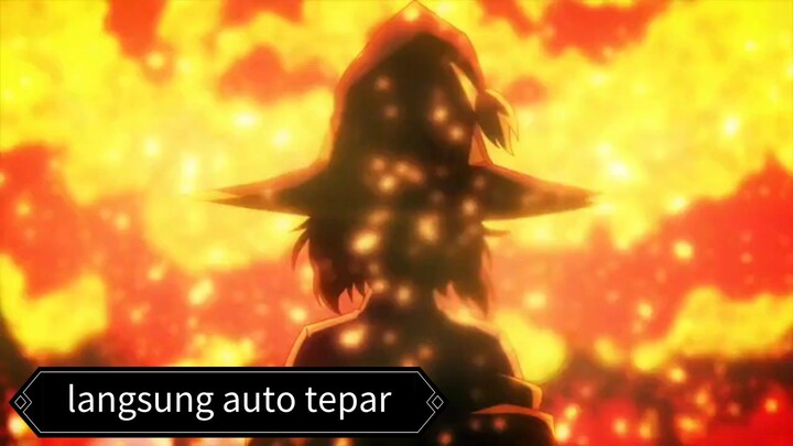 #KompetisiKreasiUnggahan5, abis gunain sihir ini Megumin auto tepar