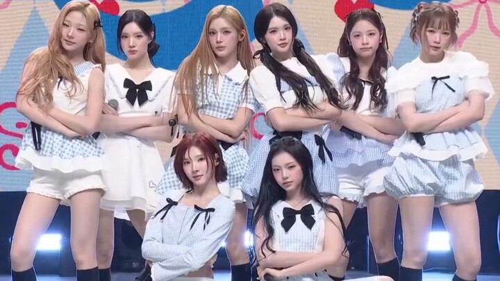 Hearts2Hearts' latest comeback track "RUDE" 260312 performance stage