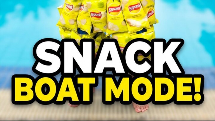 SNACKS MIGHT SAVE YOU FROM DROWNING
