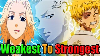 Tokyo Revengers - All Characters Ranked Weakest To Strongest | Top Strongest (Manga Spoilers)