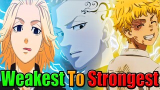 Tokyo Revengers - All Characters Ranked Weakest To Strongest | Top Strongest (Manga Spoilers)