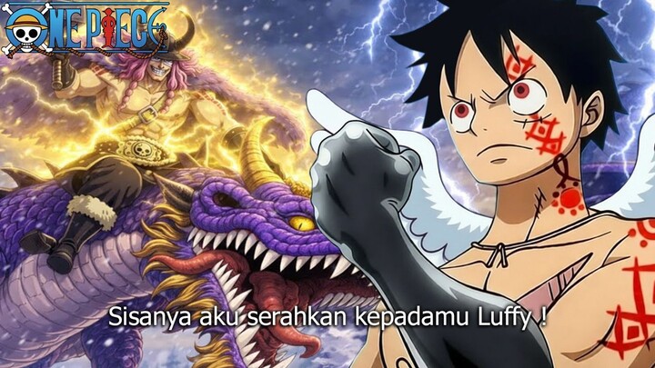 SPOILER ONE PIECE 1174! EDAN GABUNGAN KEKUATAN 2 DEWA! WUJUD NAGA HITAM LOKI TERLALU KUAT