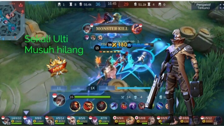 Hyper Granger lagi... hancurkan musuh !!! | MLBB Mobile Legend