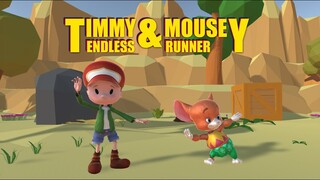 TIMMY & MOUSEY ENDLESS RUNNER GAME MADE IN UNITY FOR FREE RELEASE TRAILER