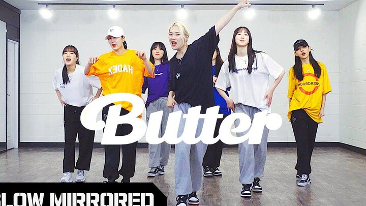 【Ruang Pengajaran MTY】BTS Bangtan Boys - Butter [Versi Lambat Lengkap Tarian Mirror]