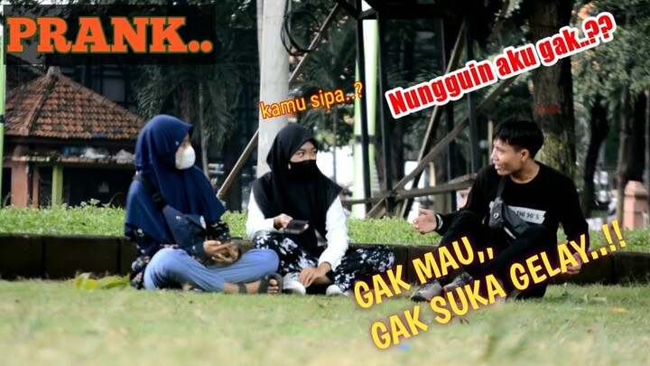 PRANK NGOMONG GAK SUKA GELAY,  Lucu ngakak, viral VERSI anang icikiwir😁 | prank indonesia