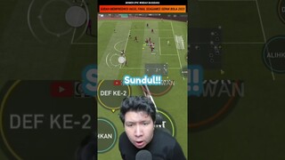 MOMEN EPIC WINDAH BASUDARA! SUDAH MEMPREDIKSI HASIL FINAL SEA GAMES SEPAK BOLA 2023 #shorts #windah
