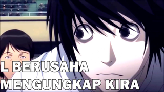 L Berusaha Mengungkap Kasus Kira ❗️❗️ - Death Note