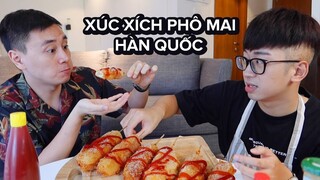 TỰ LÀM XÚC XÍCH PHÔ MAI HÀN QUỐC  // MÓN ĂN BÍ ẨN SERIES