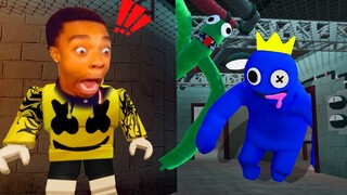 Rainbow Friends - Green vs Blue vs Orange - Roblox Funny Moments (MEMES)