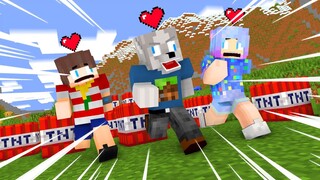 SETIAP 30 DETIK TNT SPAWN & KITA HANYA PUNYA 1 HEART SAJA!! (IDE BURUK)