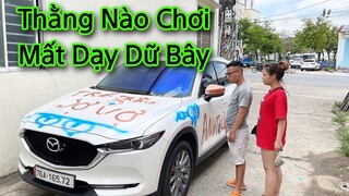 Thằng Cò Chơi Lớn Troll Xịt Sơn Lên Xe Oto Của Trường Trẻ Trâu