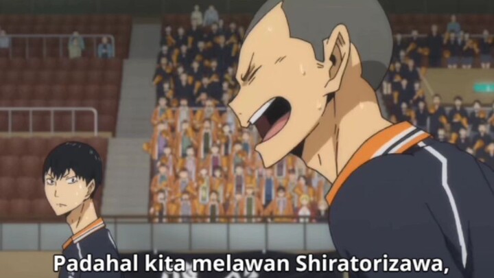 kageyama cuma takut senpainya.