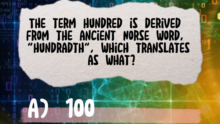 Math Trivias 3