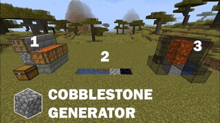 How to Make Cobblestone Generator in Minecraft 1.18