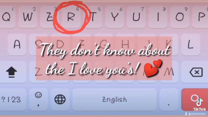 They don't know about us!