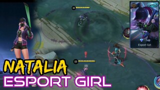 NATALIA ESPORT GIRL | SPECIAL SKIN | MOBILE LEGENDS