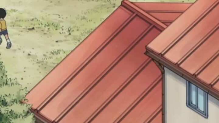 nobita tersedak minuman