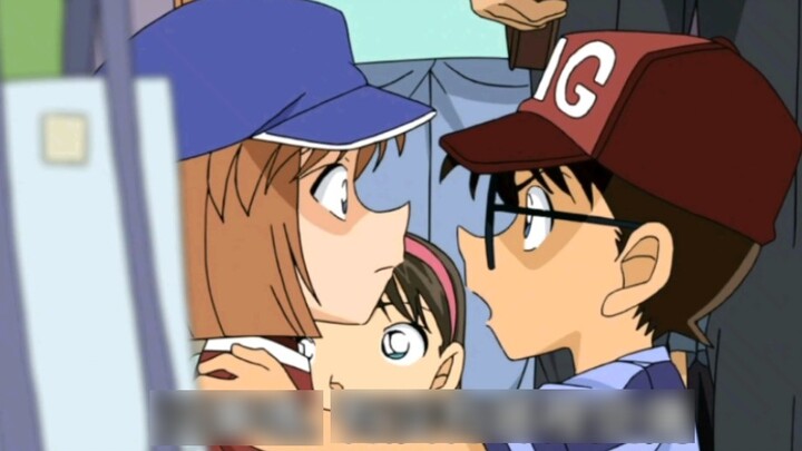 Transformed into Kudo, it's the kiss of the century, Conan's welfare continues