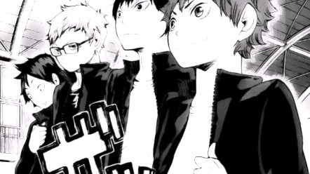 [Anak Bola Voli] Karasuno Foursome