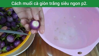 Muối cà giòn trắng siêu ngon p2