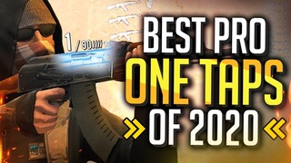 THE BEST PRO CS:GO ONE TAPS OF 2020! (INSANE AIM)