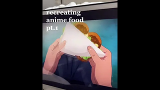reacteating anime food pt. 1: potato croquettes sandwich from kimi no na wa