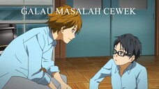 Arima dan watari Curhat Masalah Cewek