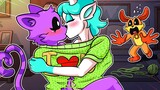 No! Stop! Catnap is my Lover! | Poppy Playtime 3 Animation | (I ❤️ U) T-Shirt Love Story