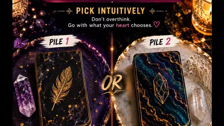 🔮 Choose Your Pile — A Message Meant for You