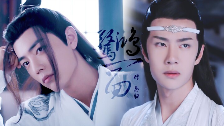 【陈情令 | 王一博x肖战】惊鸿一面 | 赠 枭归