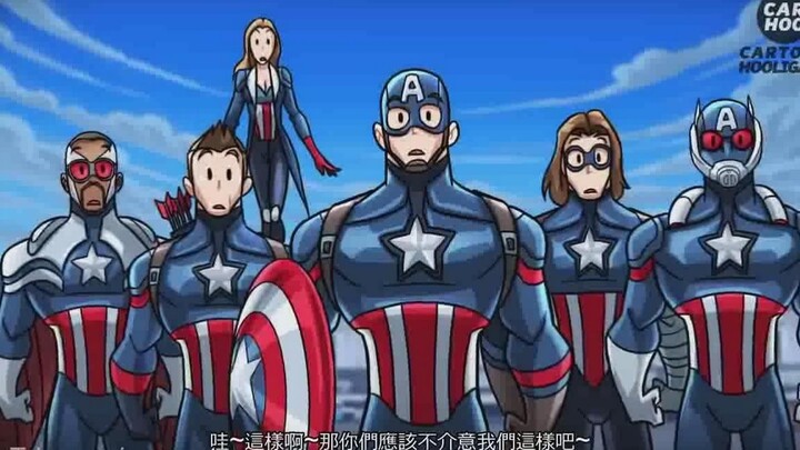 Reimagined Civil War Scene: What Happens When Iron Man and Captain America Share the Same Uniform? C